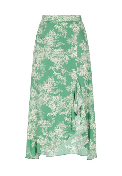 FELIPA rok vrouwen groen wit - Image 1