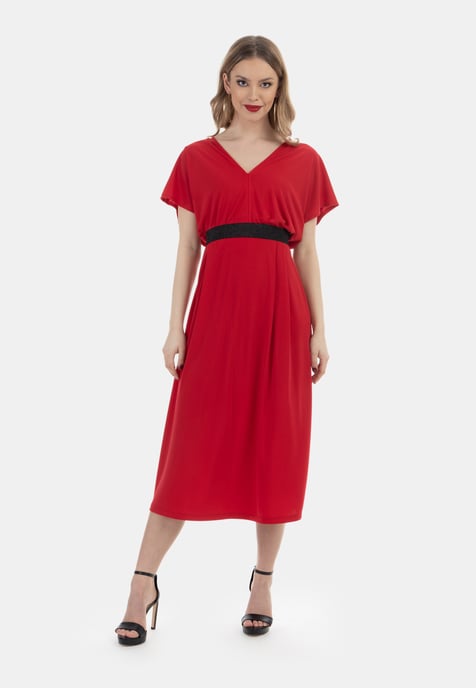 Faina Midi skirt women red - Image 2