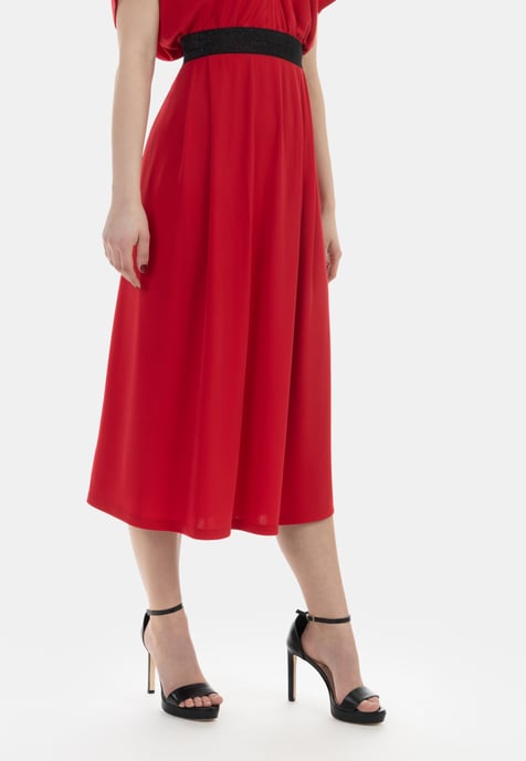 Faina Midi skirt women red - Image 3