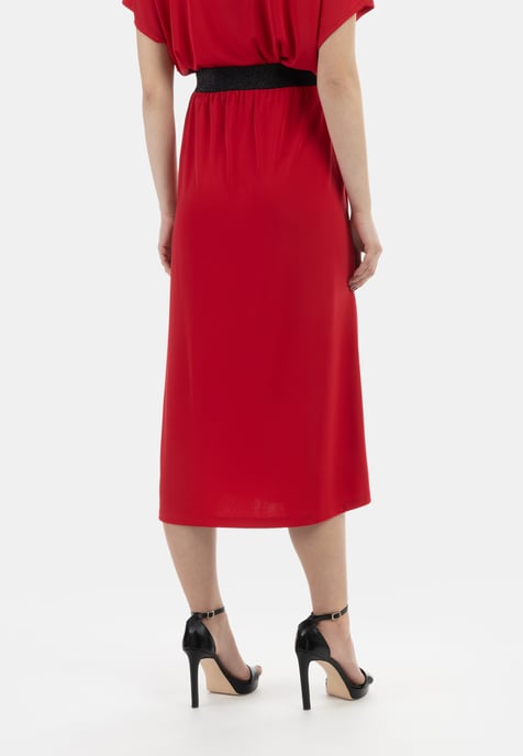 Faina Midi skirt women red - Image 4