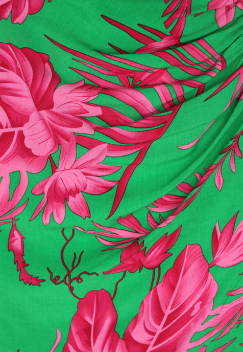 IZIA rok vrouwen groen roze - Image 5
