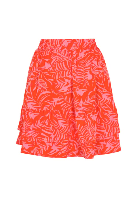 IZIA rok vrouwen oranje roze - Image 1