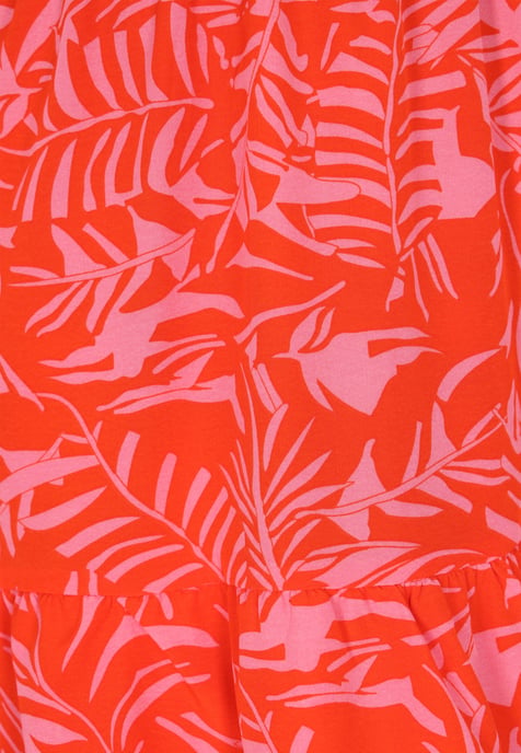 IZIA rok vrouwen oranje roze - Image 5