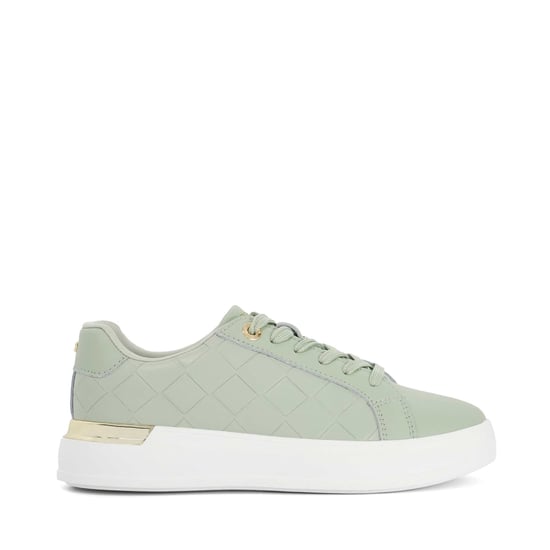 Dune Ladies Eave - Quilted Leather Trainers - Image 2