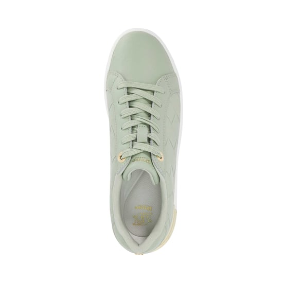Dune Ladies Eave - Quilted Leather Trainers - Image 3