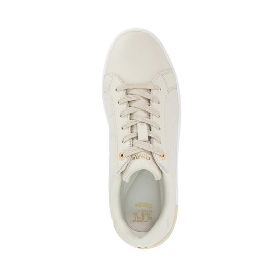 Dune Ladies Eave - Quilted Leather Trainers - Image 3