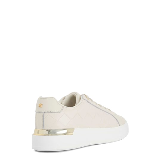 Dune Ladies Eave - Quilted Leather Trainers - Image 4