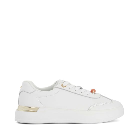 Dune Ladies Elasa - Leather Cupsole Trainers - Image 2