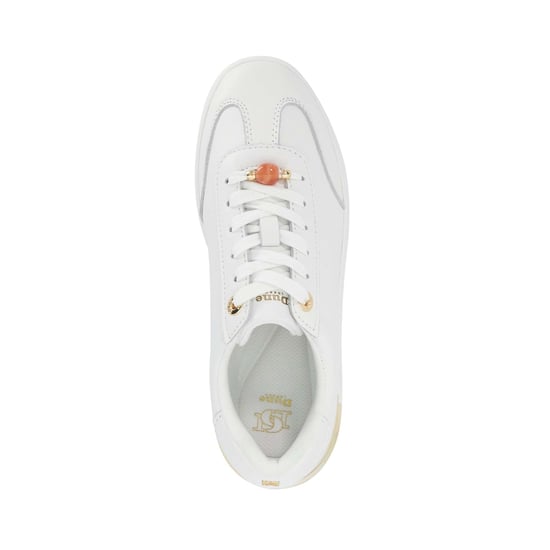 Dune Ladies Elasa - Leather Cupsole Trainers - Image 3