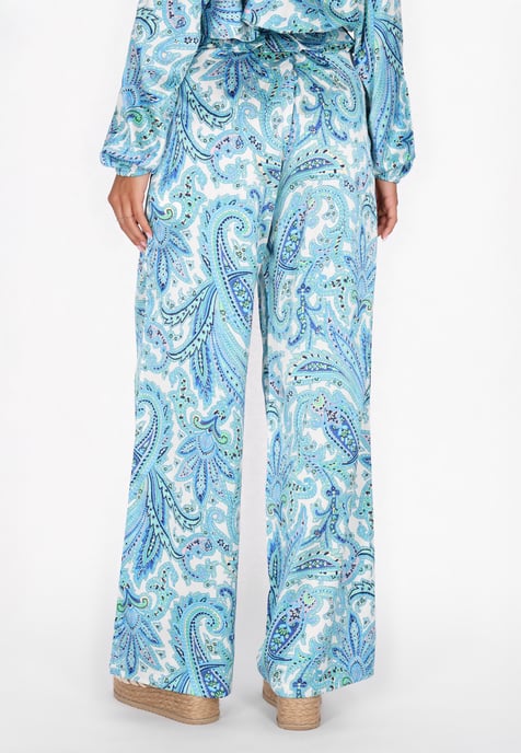 IZIA Broek vrouwen blauw veelkleurig - Image 4