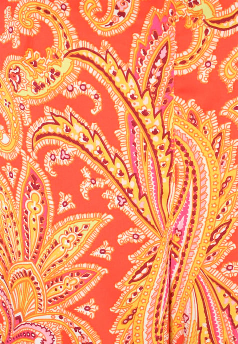 IZIA Broek vrouwen oranje veelkleurig - Image 5