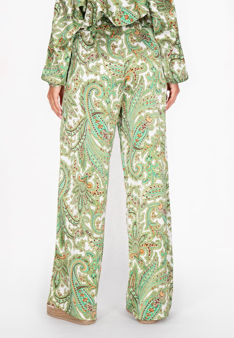 IZIA Broek vrouwen groen veelkleurig - Image 4
