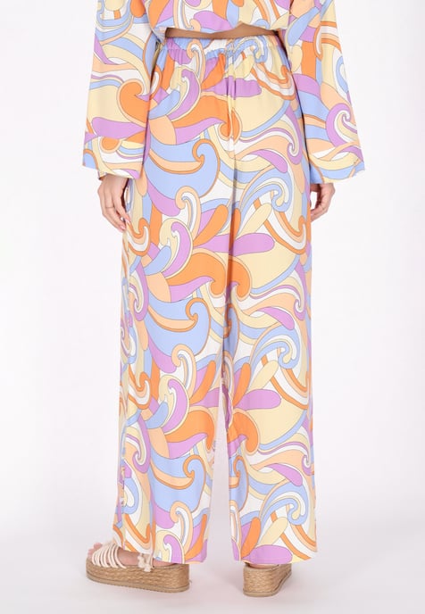 IZIA Broek vrouwen violet veelkleurig - Image 4