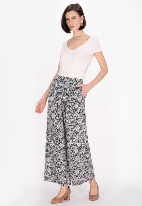 usha Broek vrouwen zwart-wit - Image 2