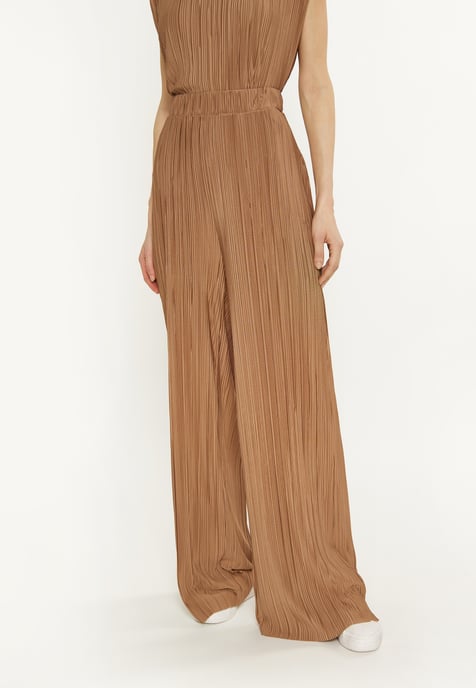 usha Broek vrouwen beige - Image 3