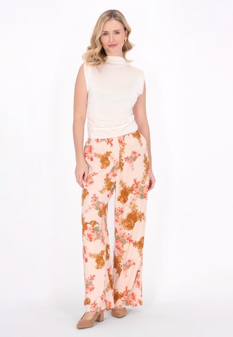 usha Broek vrouwen crème veelkleurig - Image 2