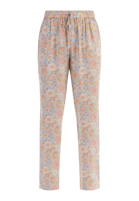 usha Stof broek Dames Blauw Veelkleurig - Image 1