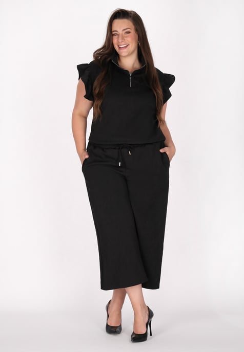Faina Broek Dames zwart - Image 2