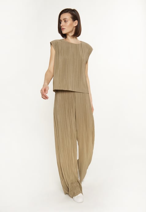 usha Broek vrouwen olijf - Image 2