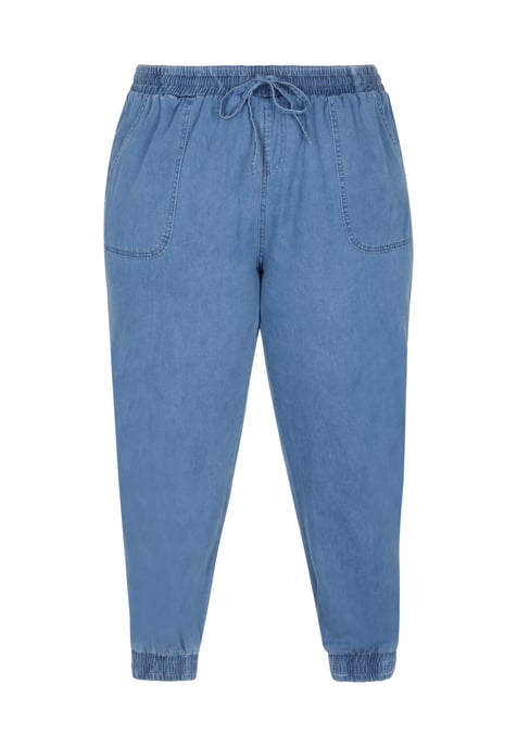 usha Plussize broek vrouwen Blauw - Image 1