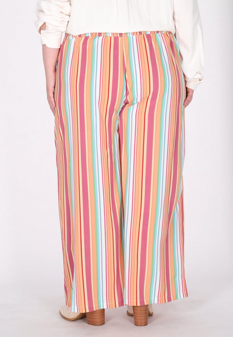 IZIA Plussize broek vrouwen oranje - Image 4