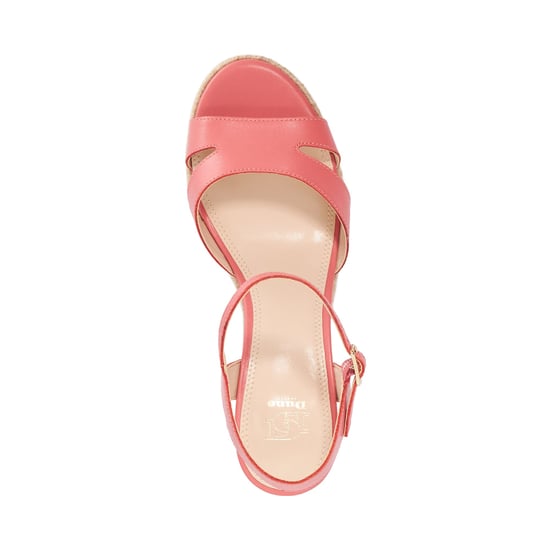 Dune Ladies Kindal - Reptile Print Wedge Sandal - Image 3