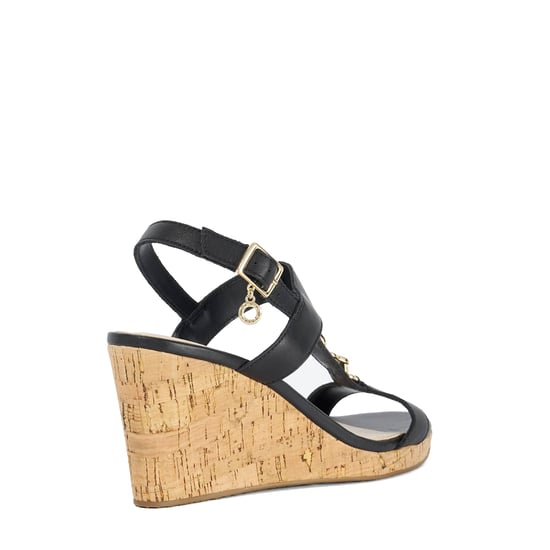 Dune Ladies Kasslie - T-Bar Cork Wedge - Image 4