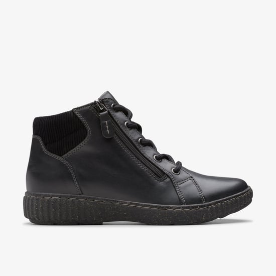 Caroline Park Black Combi Boots - Image 1