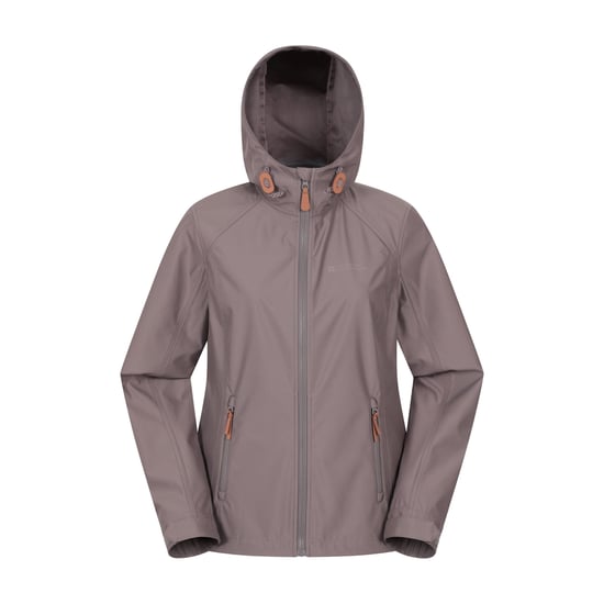 Mountain Warehouse Iona Soft Shell-jacka för damer/kvinnor (Taupe) - Image 1