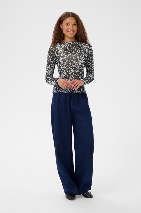 ZulvirSZ Blouse Blouse with long sleeve Fitted - Image 1