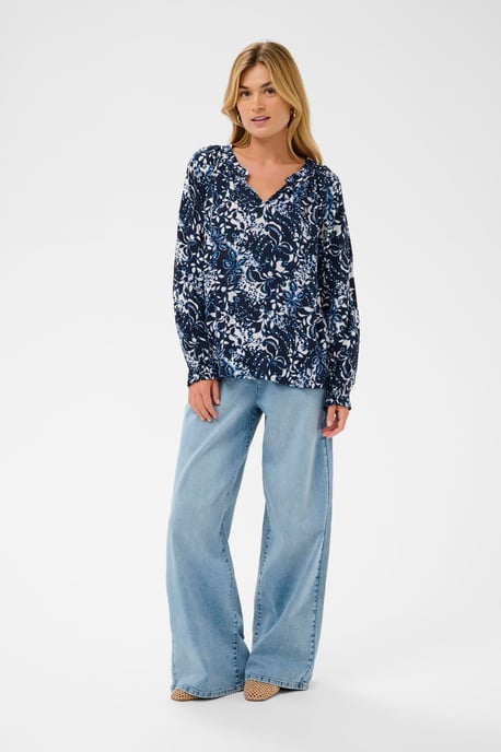 CRTiah Boho Blouse Blouse with long sleeve Regular fit - Image 1