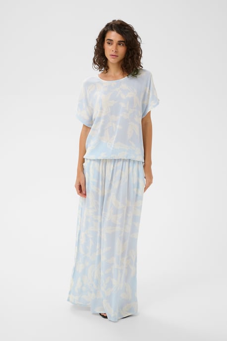 KAvilia Amber Top Blouse with short sleeve Loose fit - Image 1