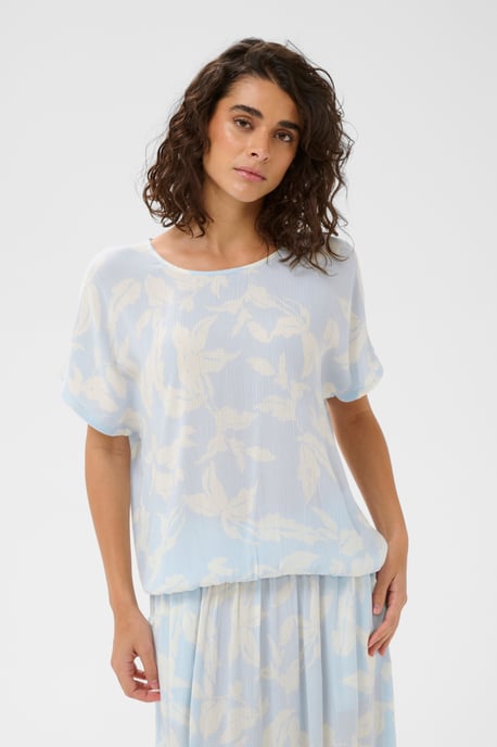 KAvilia Amber Top Blouse with short sleeve Loose fit - Image 3