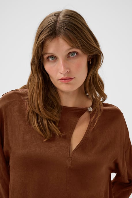 SLMirabella Blouse STUDIO Blouse with short sleeve Loose fit - Image 3