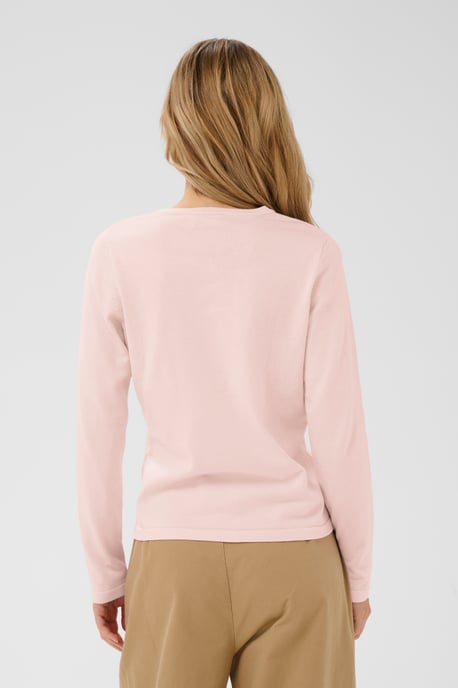 A8661, MilaSZ R-Neck Cardigan Knitted cardigan Classic fit - Image 3