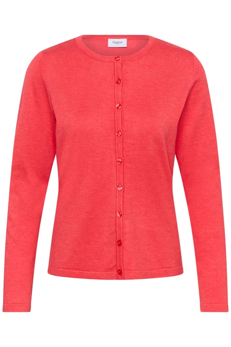 A8661, MilaSZ R-Neck Cardigan Knitted cardigan Classic fit - Image 4