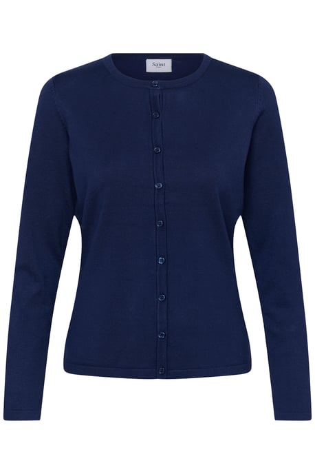 A8661, MilaSZ R-Neck Cardigan Knitted cardigan Classic fit - Image 4