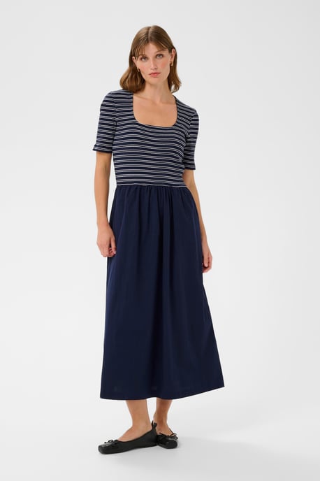 SLSimone Striped Dress SS Jersey dress Feminine Silhouette - Image 1