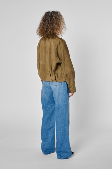 MWPetra Bomber jacket Leather jacket Loose fit - Image 2