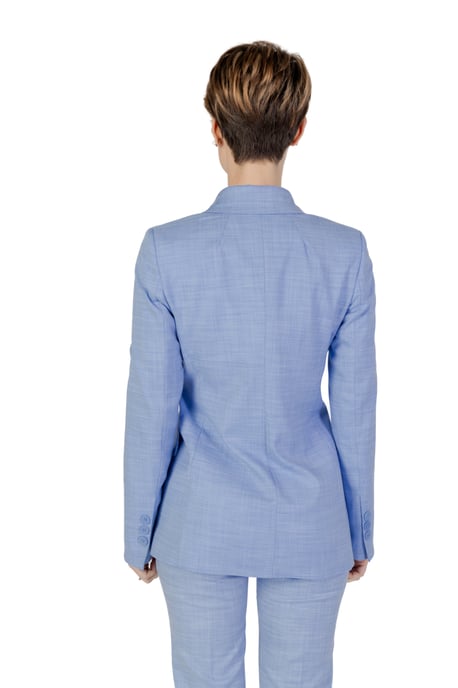 Dubbelzijdig Blazer Lichtblauw - Image 2