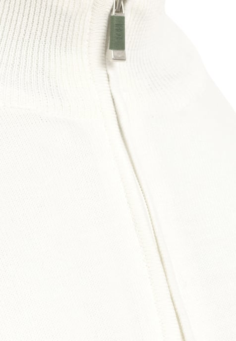 Pullover Half Zipper Striped Pullover - Image 2