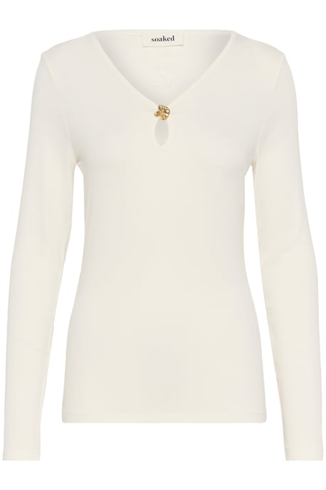 SLNaida V-Neck Tee Long sleeved T-shirt Slim fit - Image 4