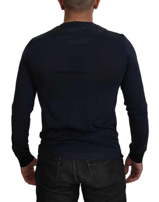 Henley-Kraag Lange Mouwen Trui - Image 3