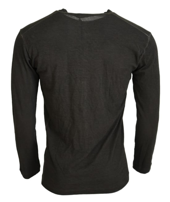Langarm Henley Shirt Tsh3535 - Image 3