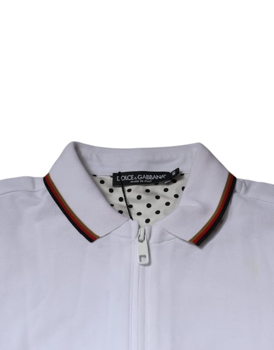 Poloshirt met lange mouwen en rits met kroon detail - Image 6
