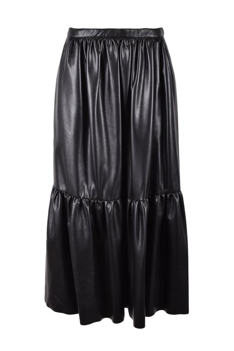 Gelaagde Nepleren Rok - Image 1
