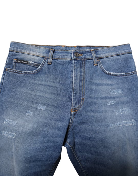 Slitna Denim-shorts - Image 5