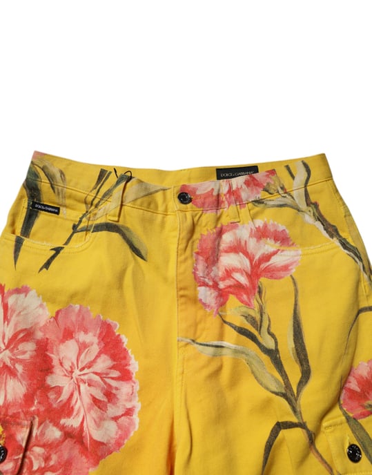 Blommiga Cargo Shorts - Image 5