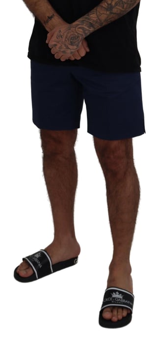 Navy Korte Broek Pan74021 Stijl - Image 3
