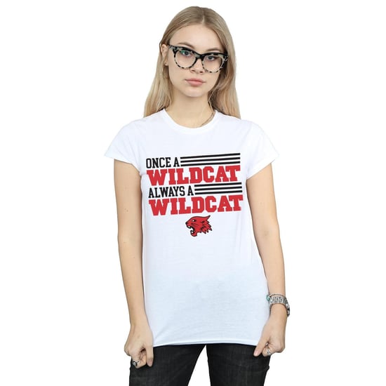 Disney Dam/Tjej High School Musical Musikalen Once A Wildcat - bomulls-T-shirt (Vit) - Image 2